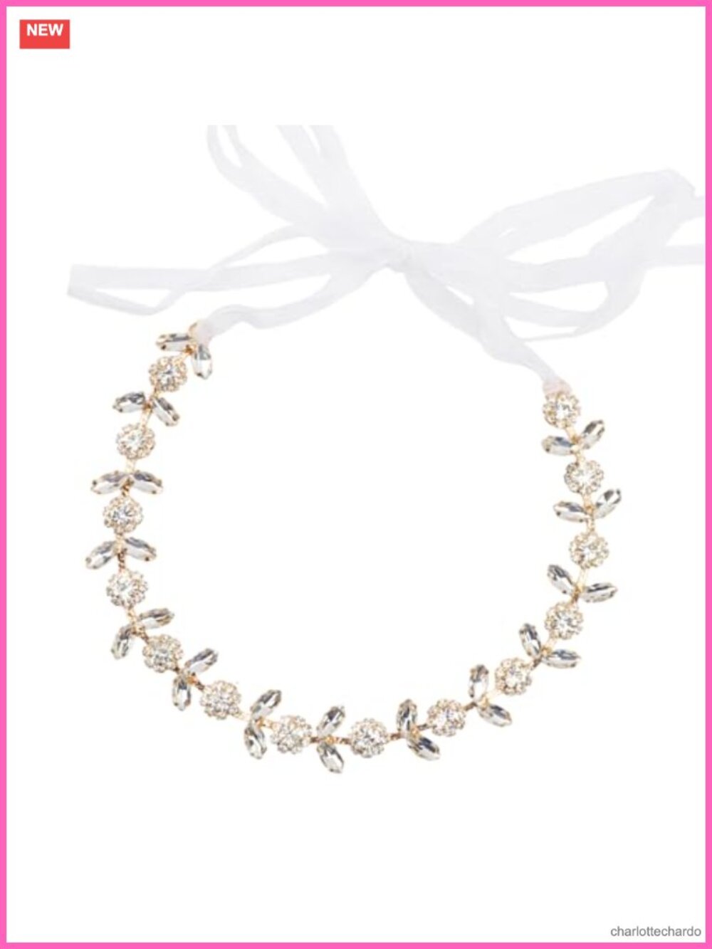 Rhinestone Flower Girl Headband Crystal Wedding Hair Accessory